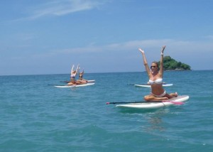 stand up paddle yoga