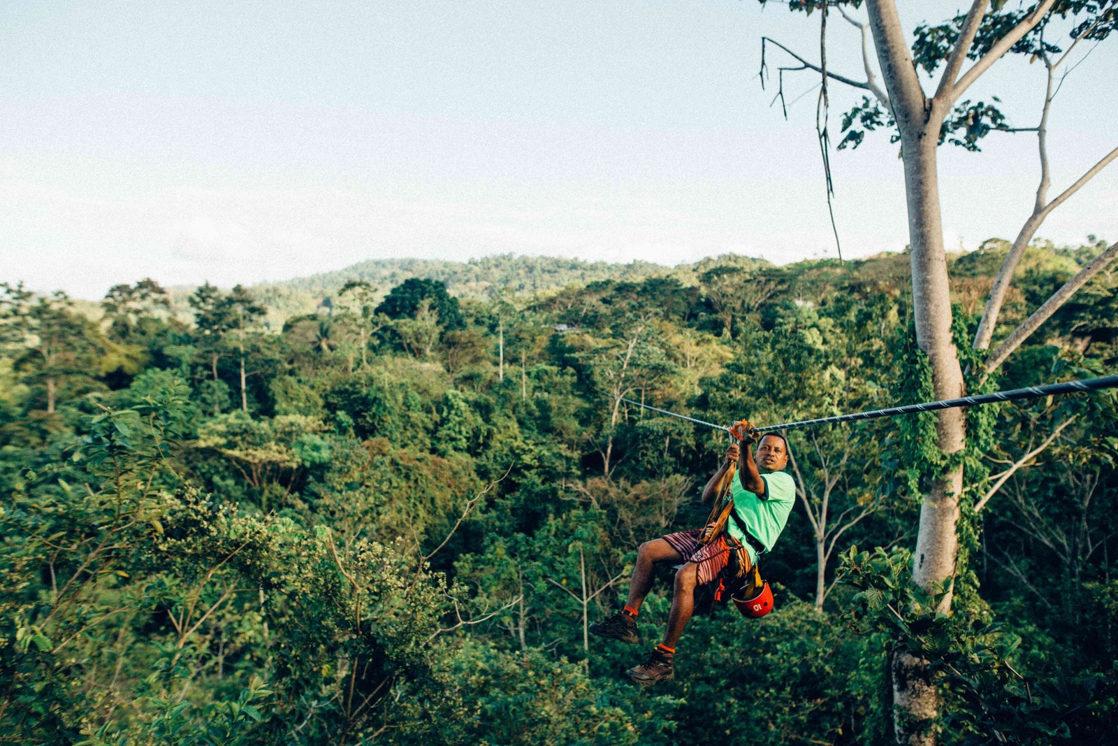 Ziplining in Tamarindo