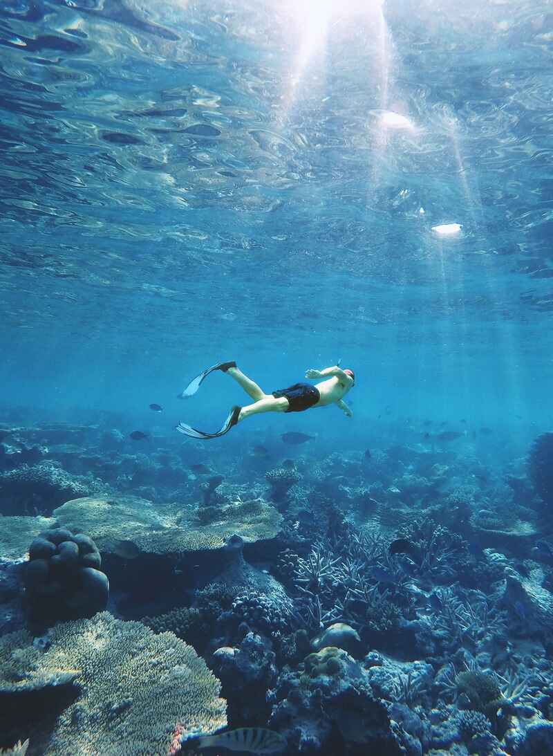 snorkeling in Costa Rica